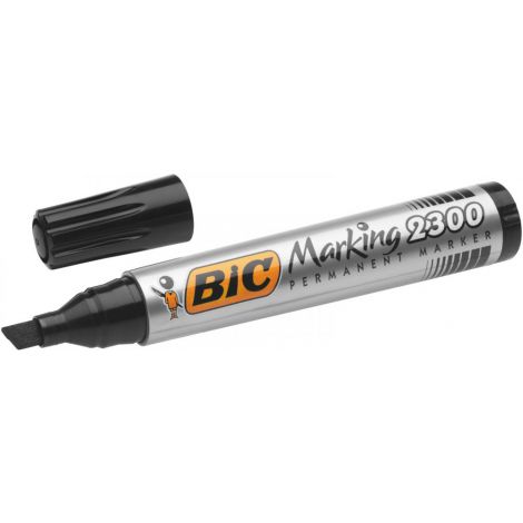 Marker permanentny Bic Marking 2300 5.5mm, Czarny - 2
